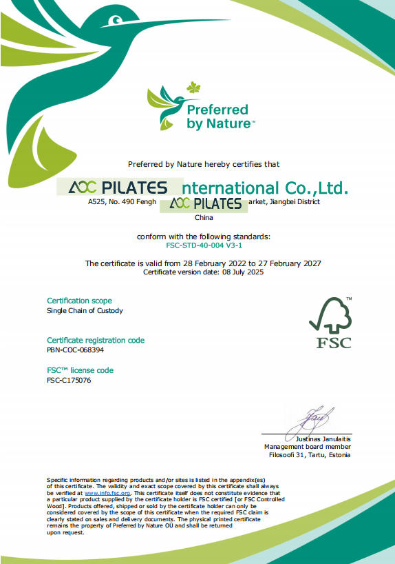 Certificado FSC