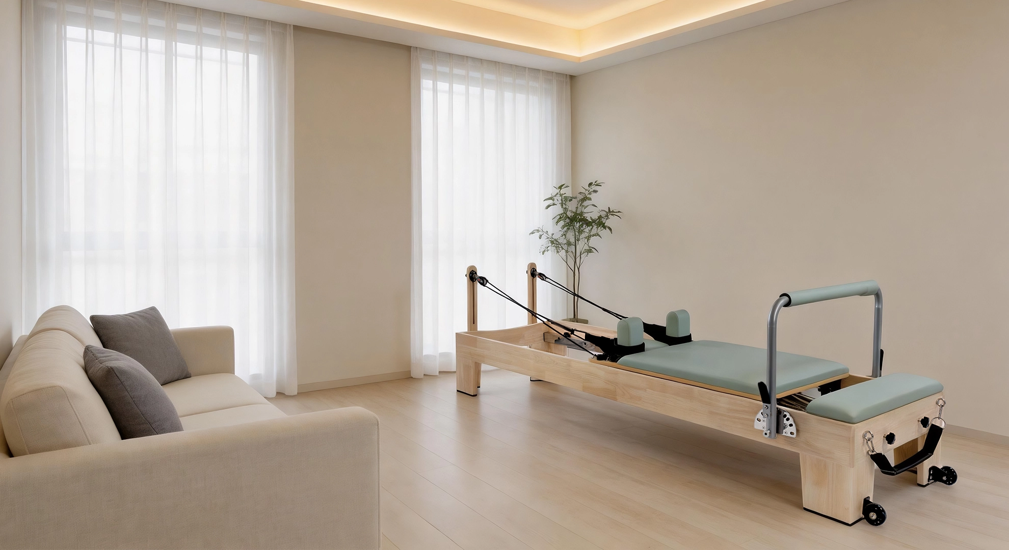 Reformer Clasico de Roble Mejorado AOC-PL602