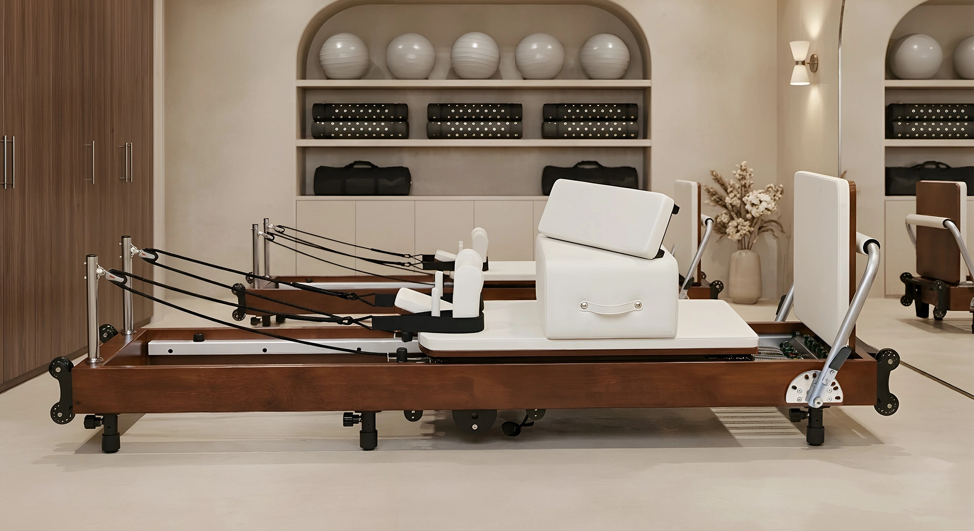 Reformer Plegable de Roble AOC-FL100AO