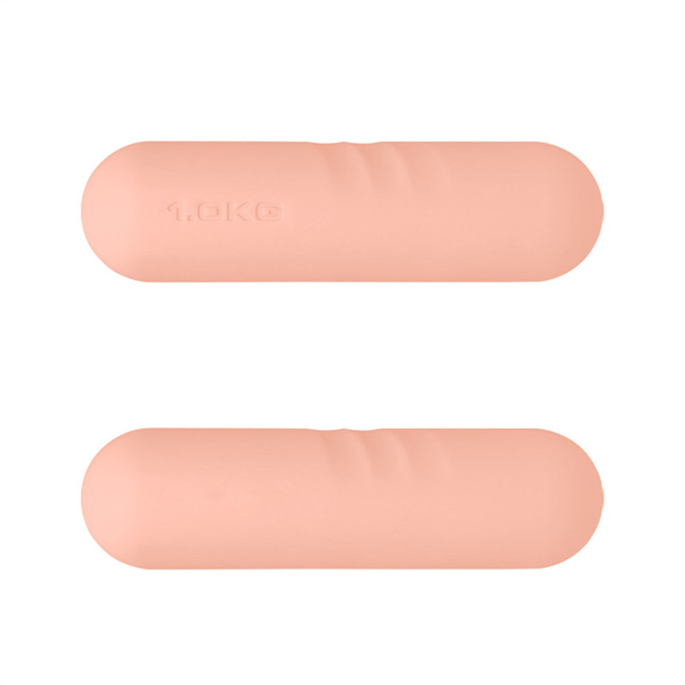Juego de mancuernas de silicona para Pilates (diseño de huella de mano)
