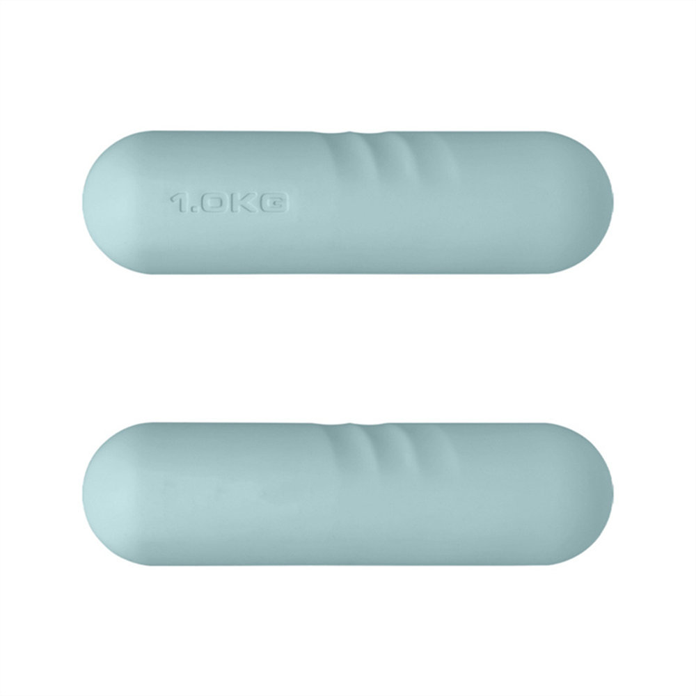Juego de mancuernas de silicona para Pilates (diseño de huella de mano)