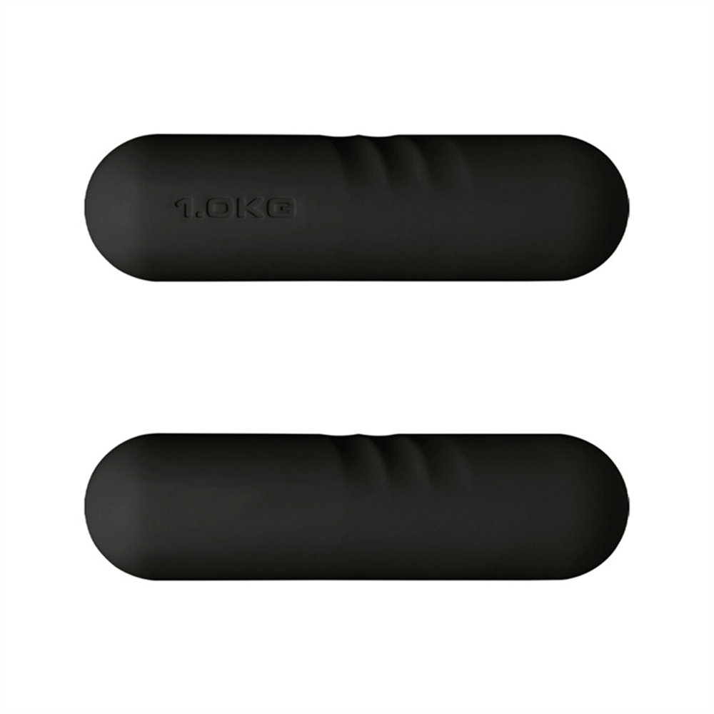 Juego de mancuernas de silicona para Pilates (diseño de huella de mano)