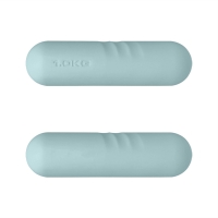 Juego de mancuernas de silicona para Pilates (diseño de huella de mano)