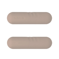 Juego de mancuernas de silicona para Pilates (diseño de huella de mano)