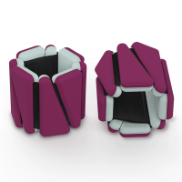 Bandas de peso ajustable AOC-Triangle (modelo bicolor)